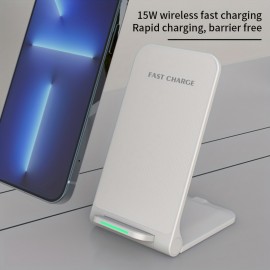 Z2 Charge Phone Quickly And Conveniently Fast Wireless Charging Stand  Compatible For IPhone 14/13/12/SE 2020/11/XS Max/XR/X/8 Plus, Samsung Galaxy S23/S22/S21/S20/S10/S9/