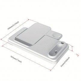 Multifunctional 4-in-1 Wireless Charger, Mobile Phone Wireless Charging Dock For Watch /Headset