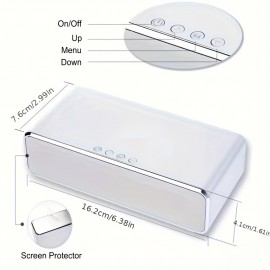 Wireless Charger Thermometer Alarm Clock Wireless Charger Mobile Phone Watch Clock Three-in-one LED Wireless Charging