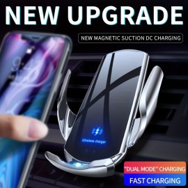 Q3 Car Wireless Charger, Magnetic Car Air Vent Mount Holder, Mobile Phone Holder, 15W Qi Wireless Charger, Car Accessories, Office Accessories, Perfect Gift For Christmas Birthday