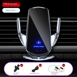 Q3 Car Wireless Charger, Magnetic Car Air Vent Mount Holder, Mobile Phone Holder, 15W Qi Wireless Charger, Car Accessories, Office Accessories, Perfect Gift For Christmas Birthday