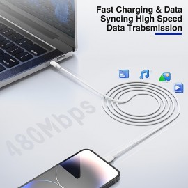 For Iphone Fast Charger 25w Wall Type C For Apple Charging Cable Mobile Phone Power Adaptation Compatible With IPhone 14 13 12 11 Pro Max XR XS X,iPad