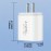 Universal Charger With 3 Ports 2PD+1 USB Ports 40W Fast Charging 3.0 Fast USB Wall Charger Portable Mobile Charger QC 3.0 Travel Adapter For Samsung, IPhone, Android Mainstream Models