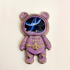 Quicksand Astronaut Bracket Foldable Mobile Phone Case Bracket Cute Quicksand Pattern Multicolor Mobile Phone Case Universal Bracket Gift For Birthday/Easter/President's Day/Boy/Girlfriend