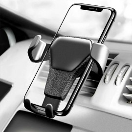 Universal Gravity Auto Phone Holder For Car Air Vent Clip Mount Mobile Phone Holder CellPhone Stand For IPhone For Samsung
